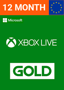 xbox live gold 12 month