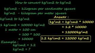 5 kpa to kg/m2