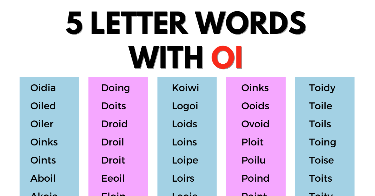 5 letter word ending in io