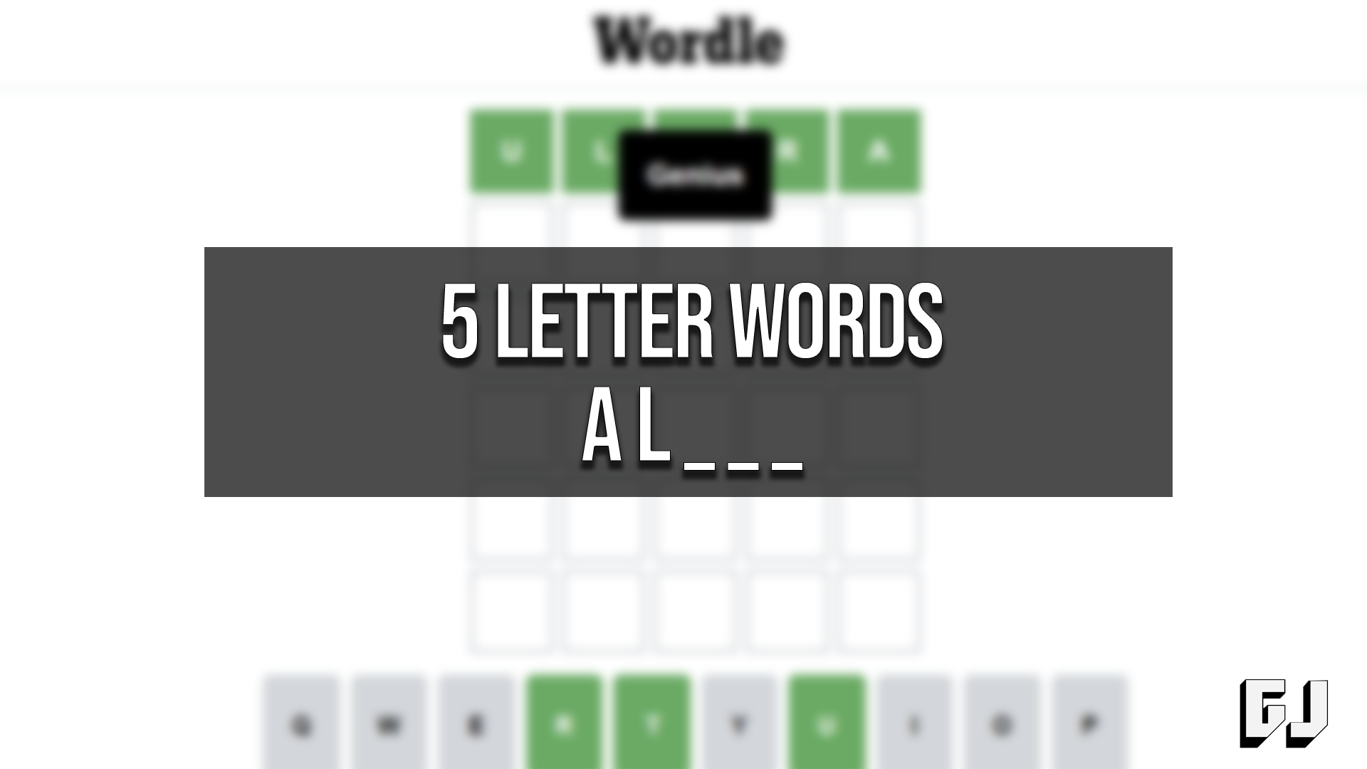 5 letter words starting al