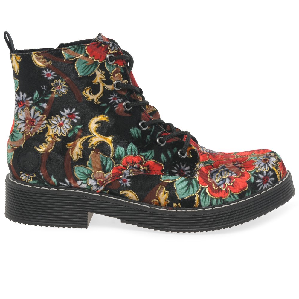 rieker floral boots