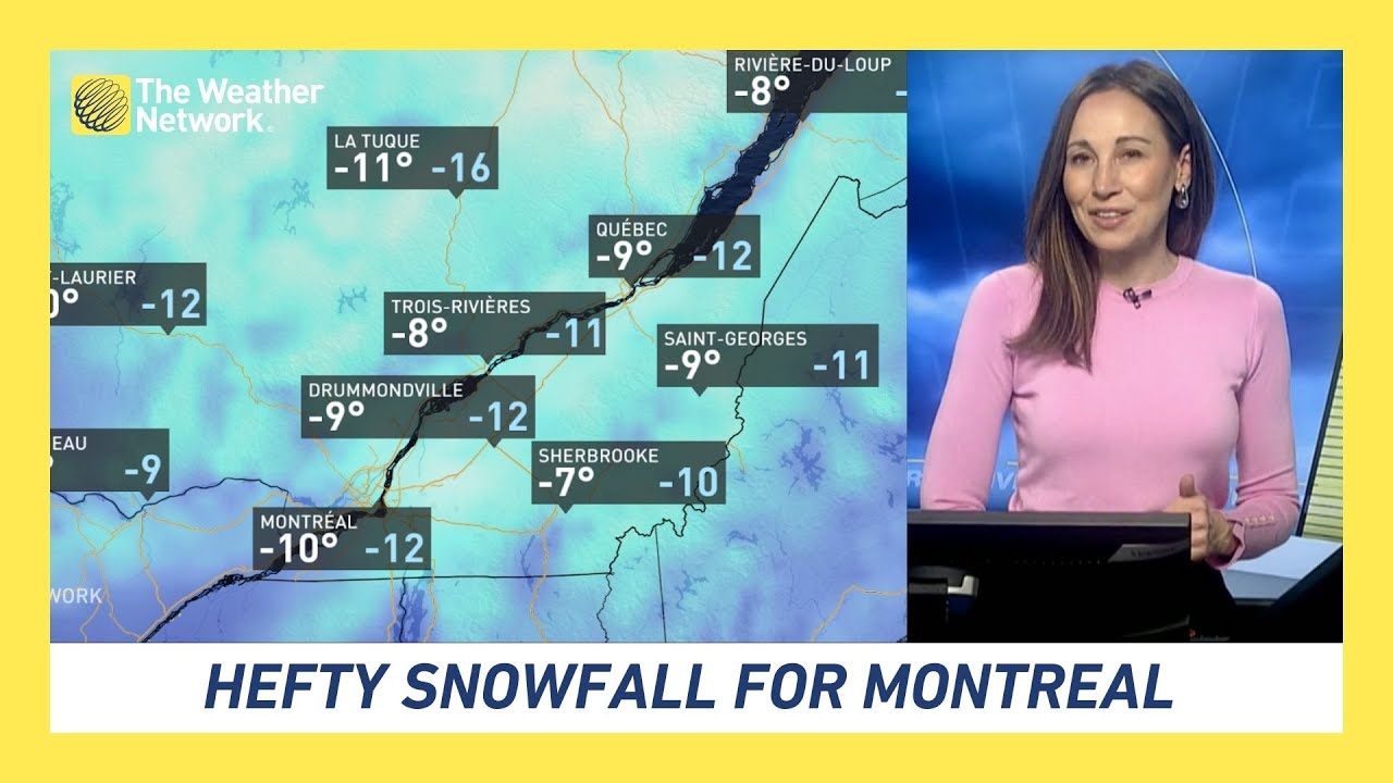 the weather network montreal