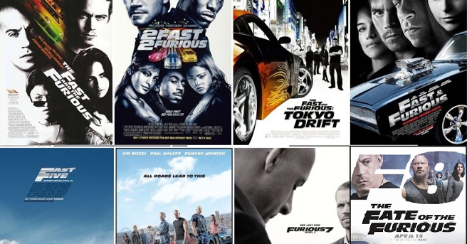 chronological order of fast and furious