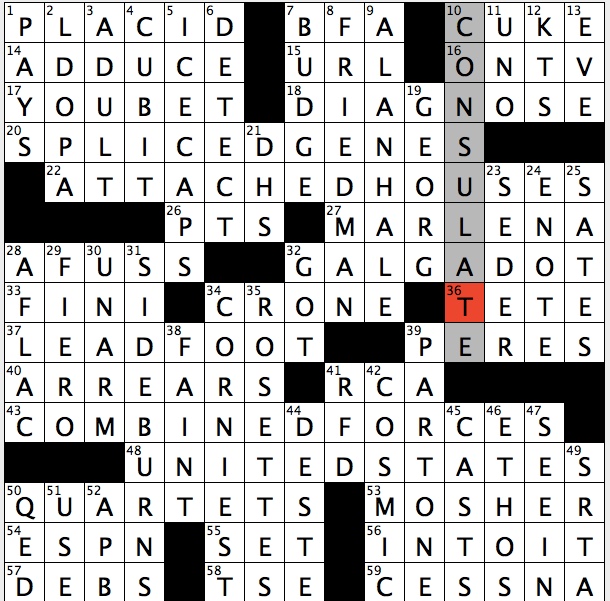 mailing label abbr nyt crossword