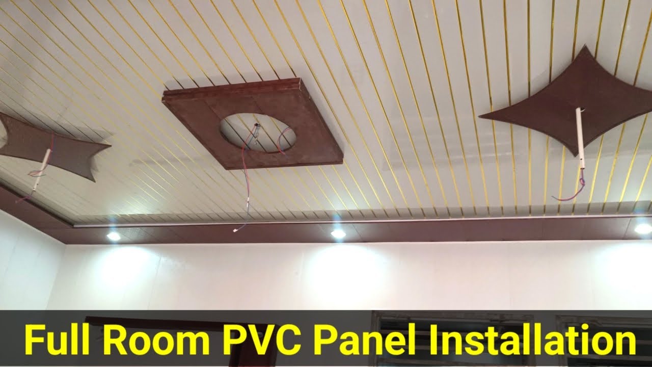 pvc ceiling fan design