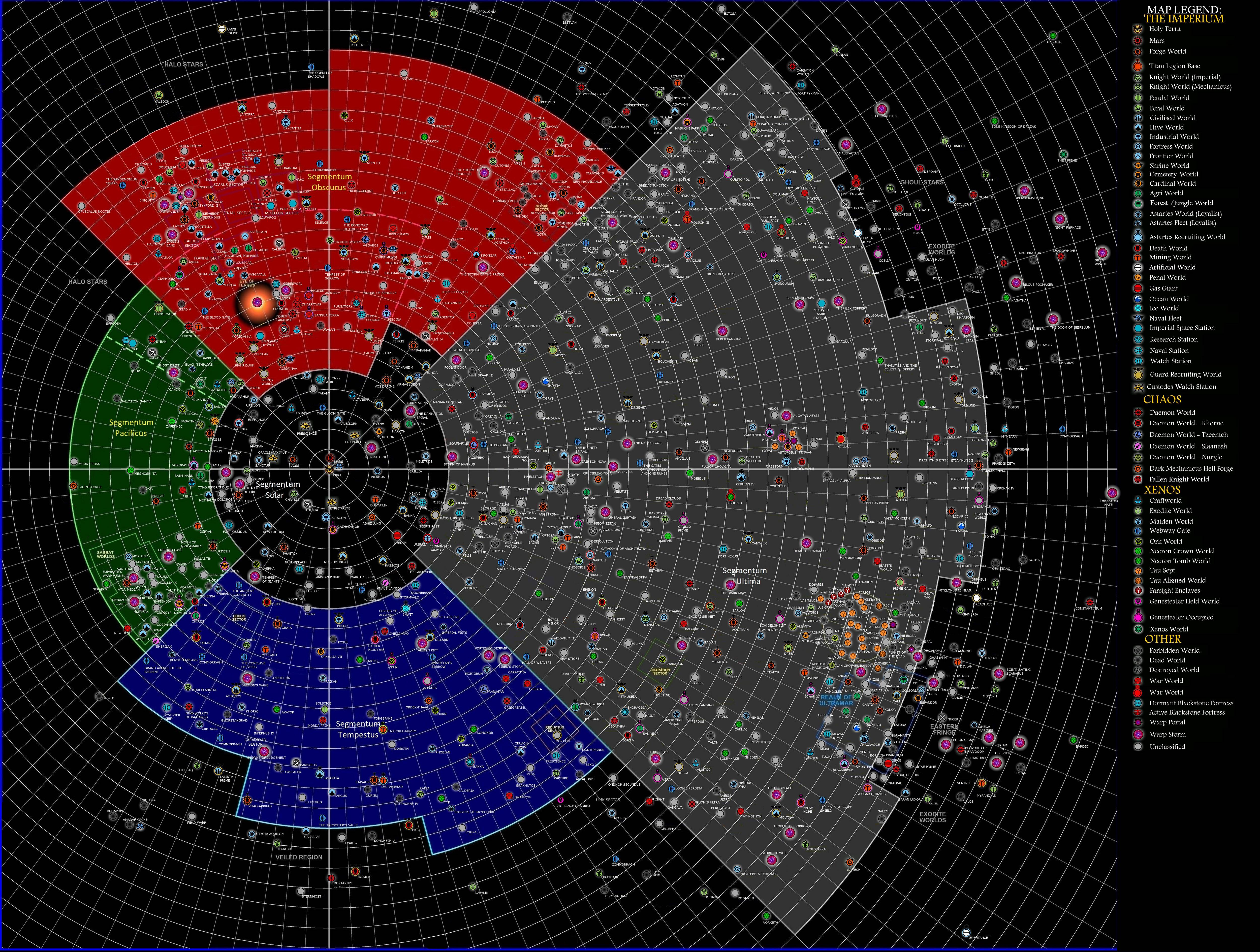 warhammer 40k galaxy map