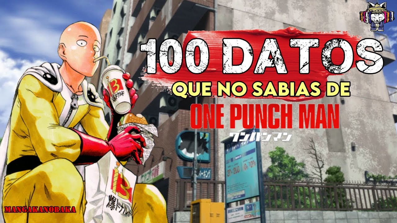 one punch man datos