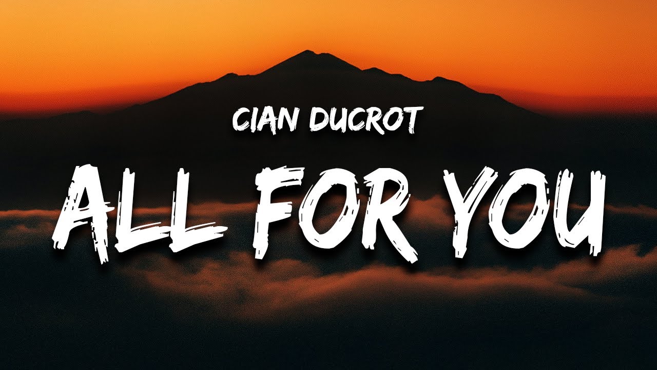all for you song