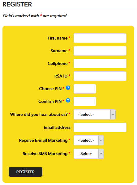 how to register for lotto online