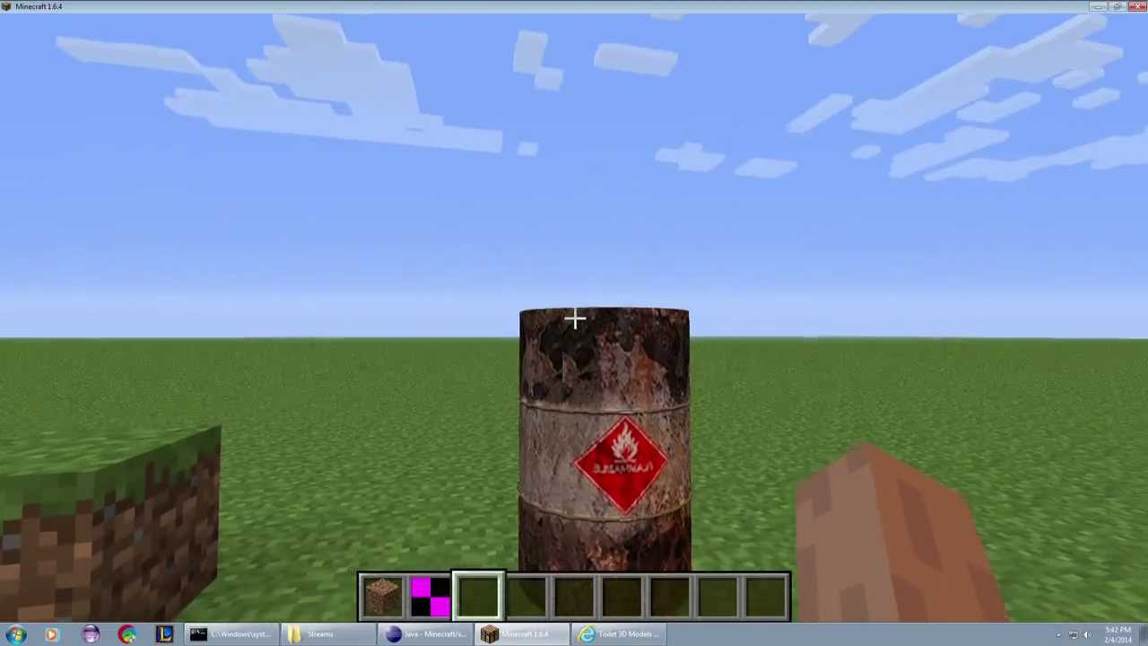 minecraft obj