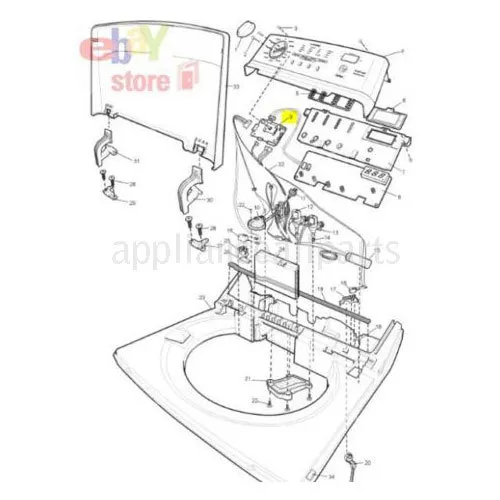 simpson washing machine spare parts