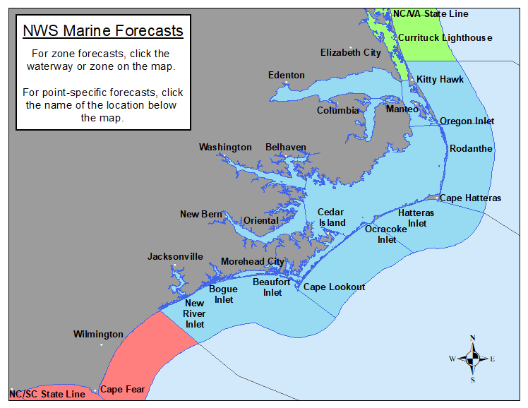 weather report for nags head north carolina