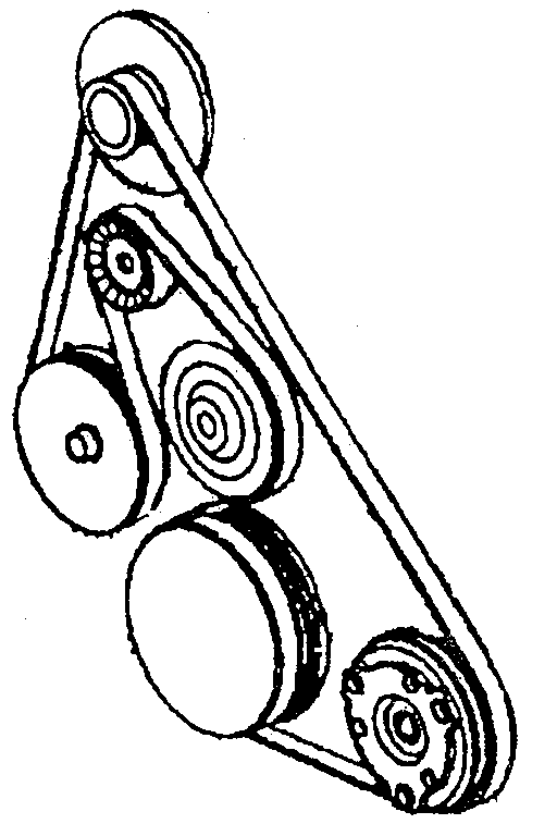 3.8 belt diagram