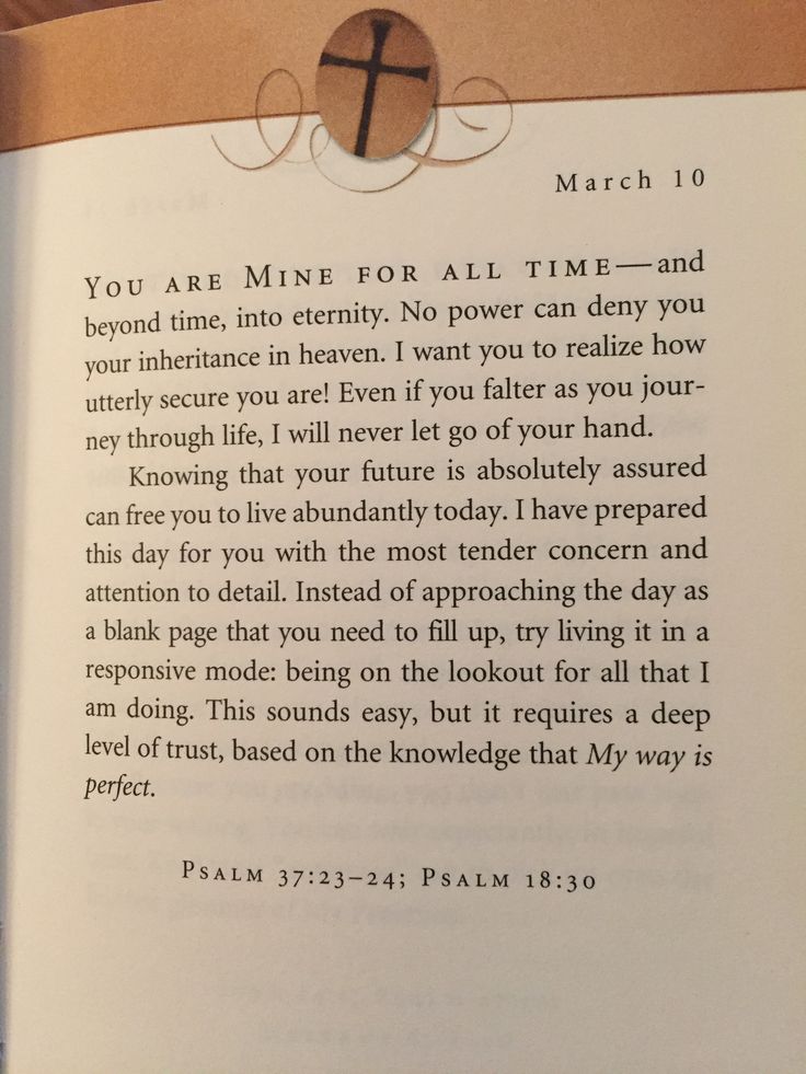 jesus calling march 10