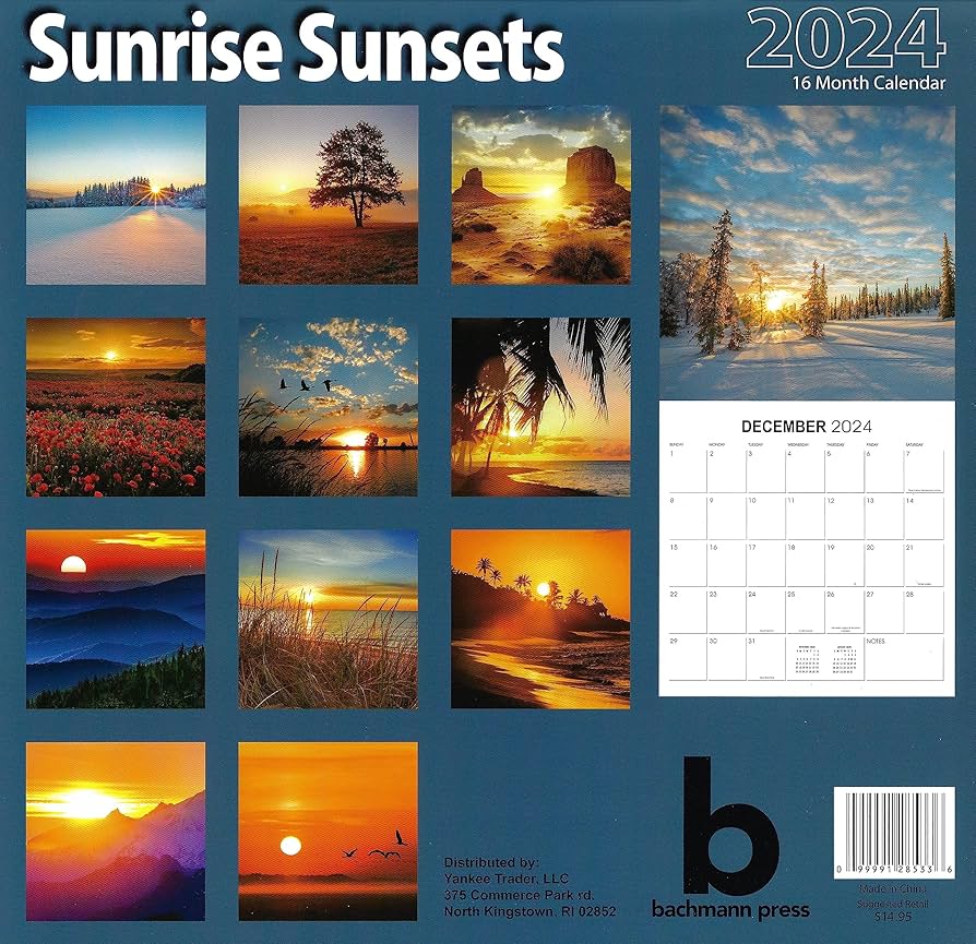 sundown calendar