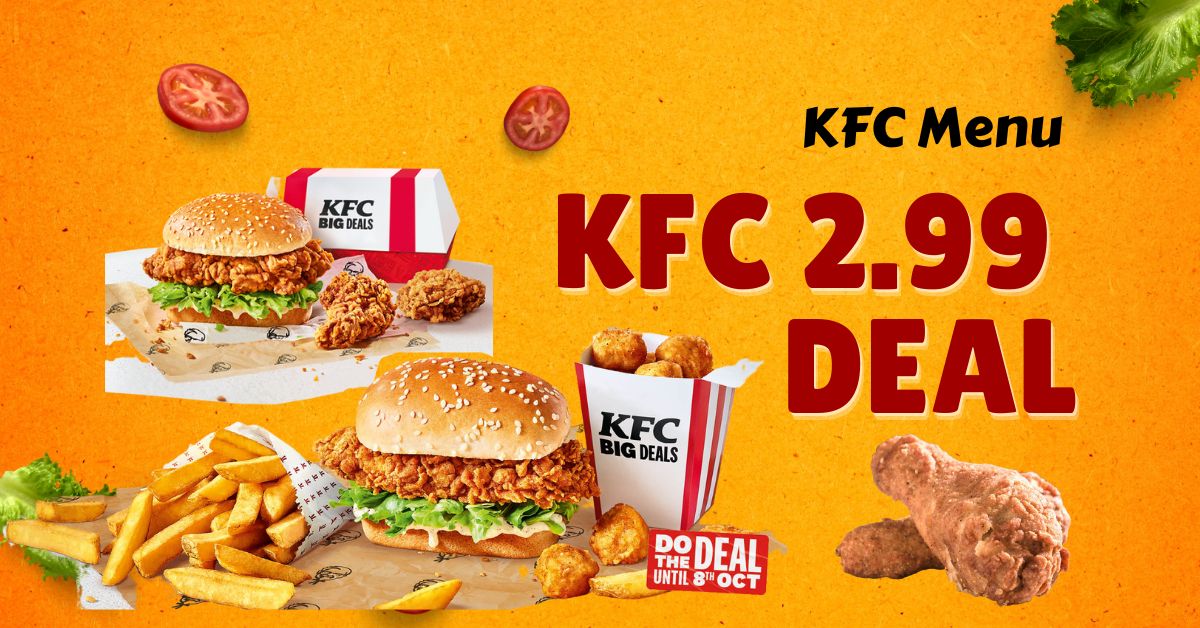 kfc boneless variety deal