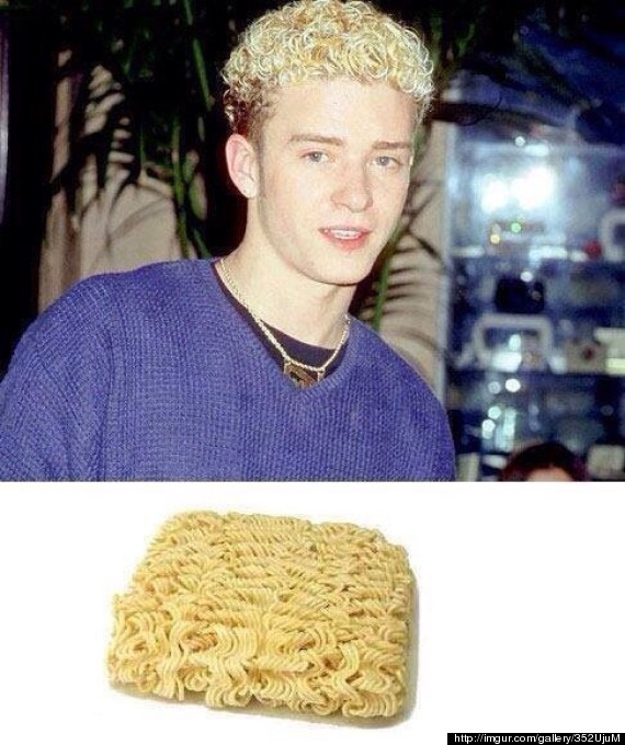 justin timberlake noodle hair