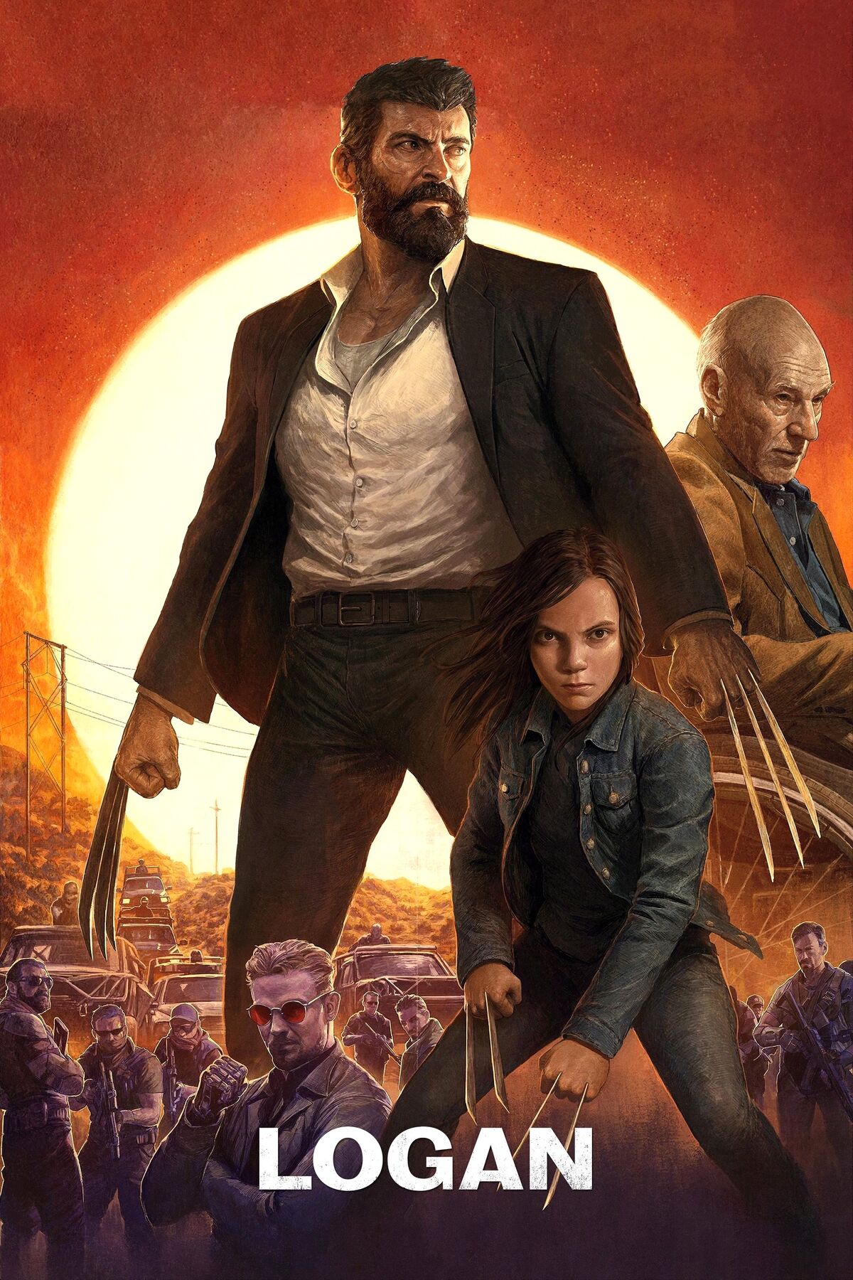 logan movie characters