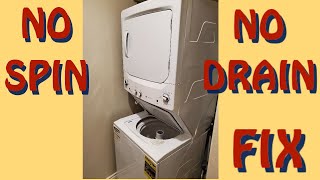 ge stacked washer dryer manual