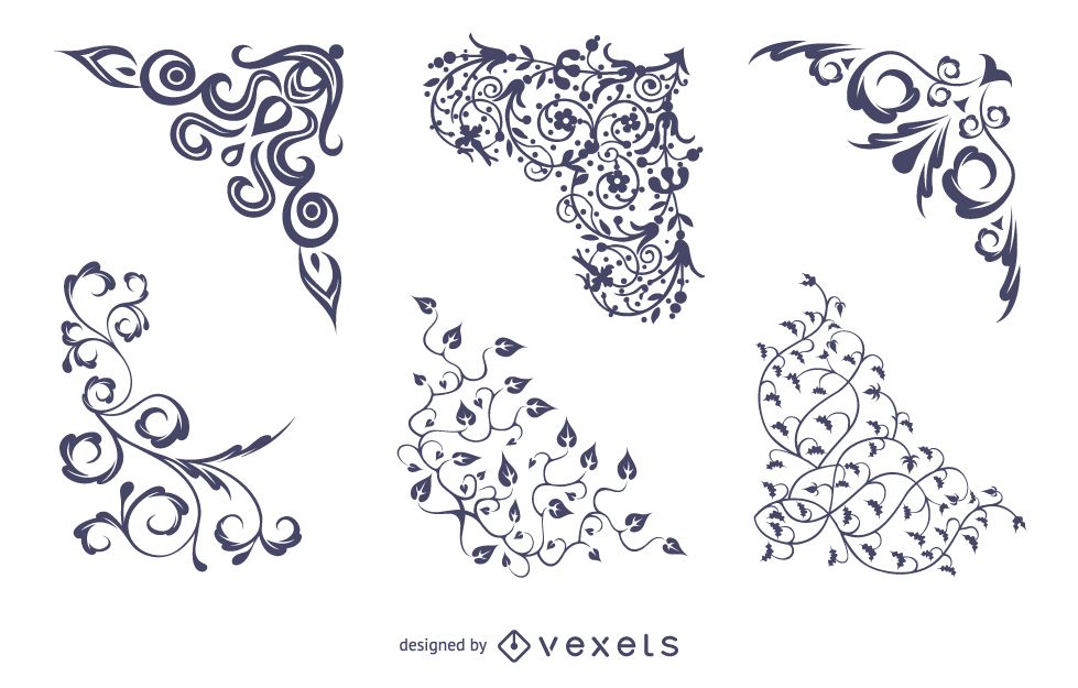 floral vector art