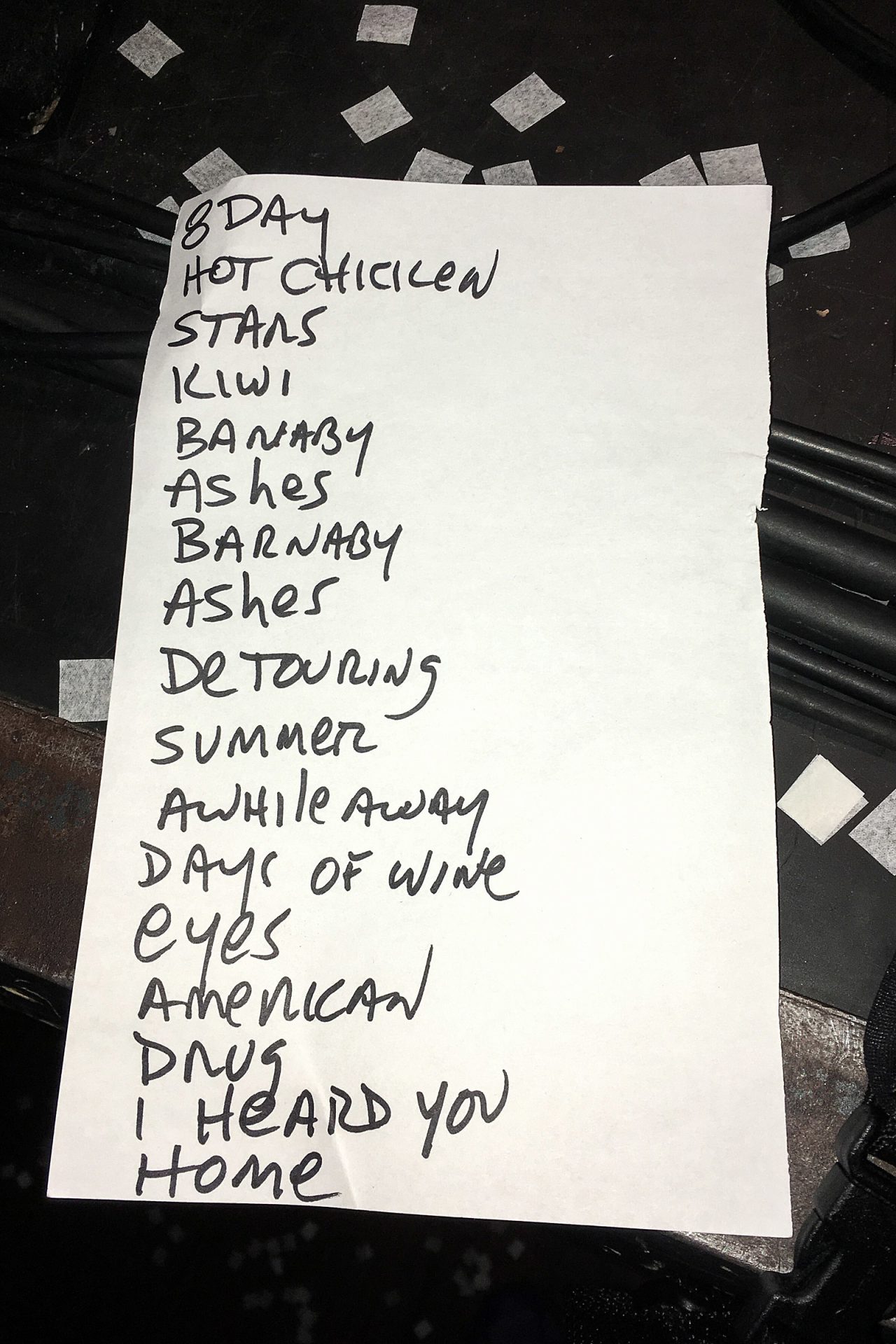 setlist yo la tengo