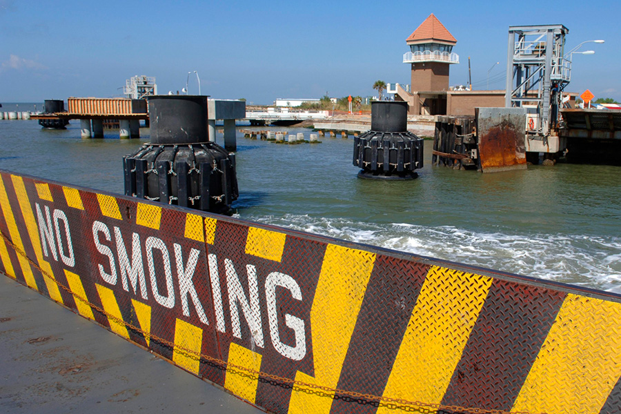 txdot ferry wait times