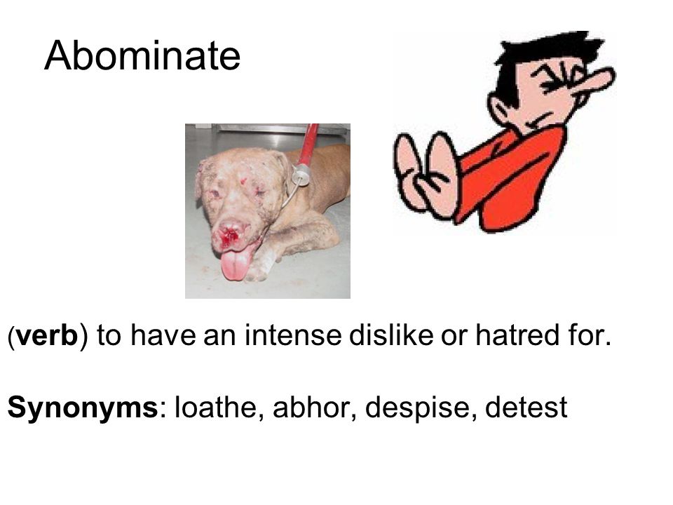 loathe antonym