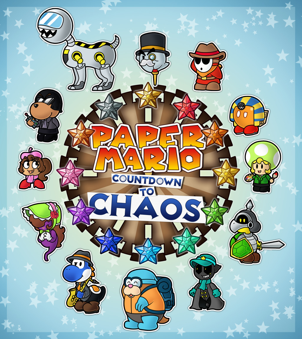 paper mario countdown to chaos