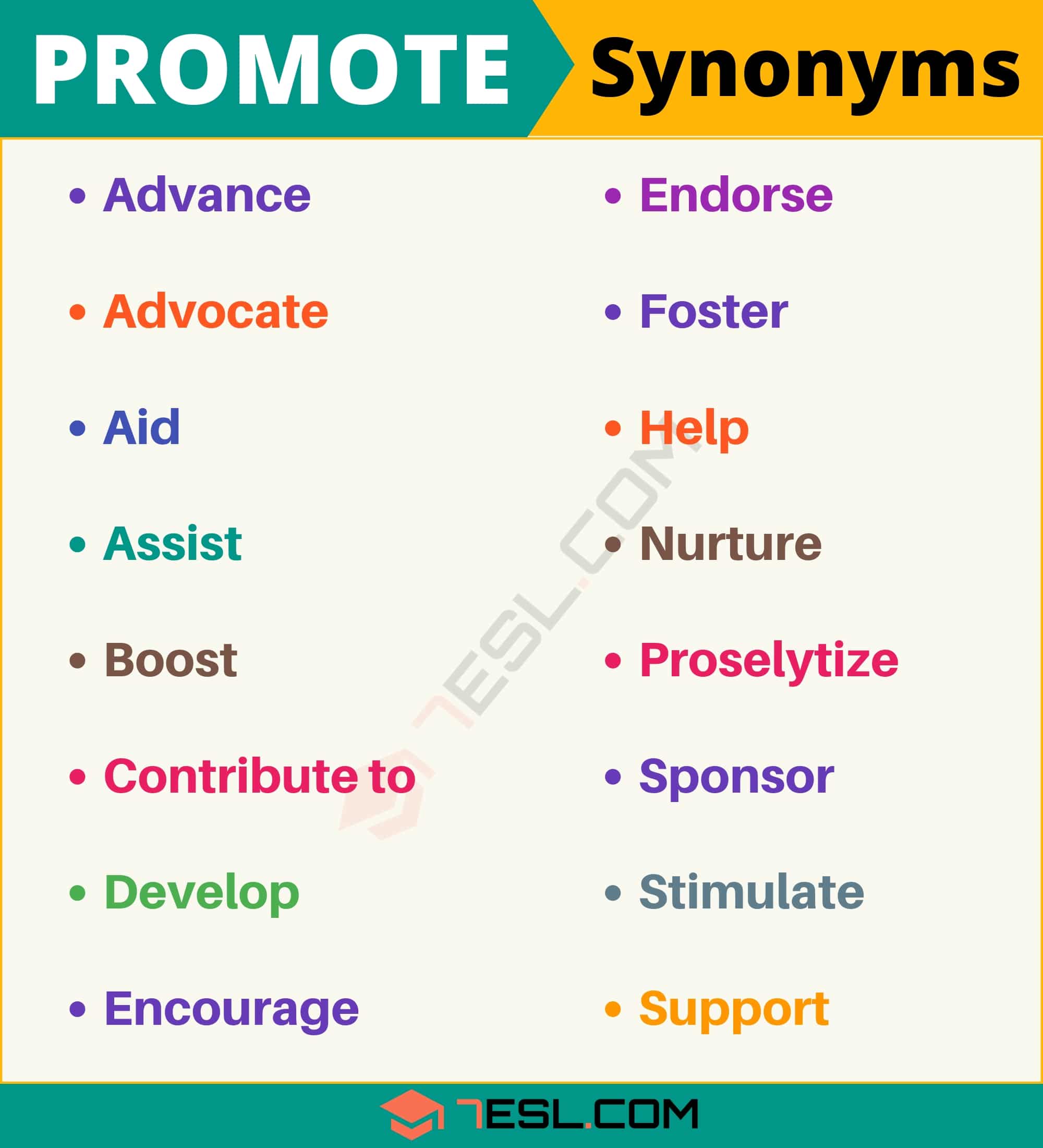 promotion synonym