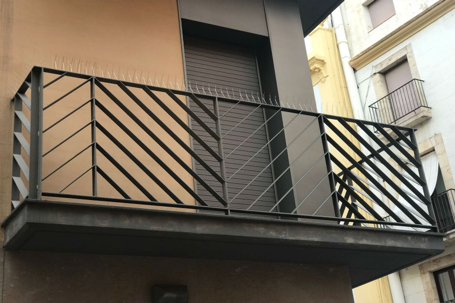 diseños de barandas para balcones