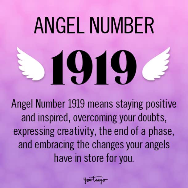 1919 angel message