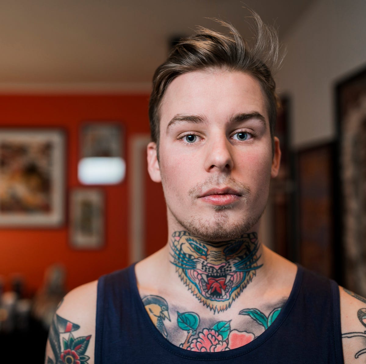 best neck tattoos for males