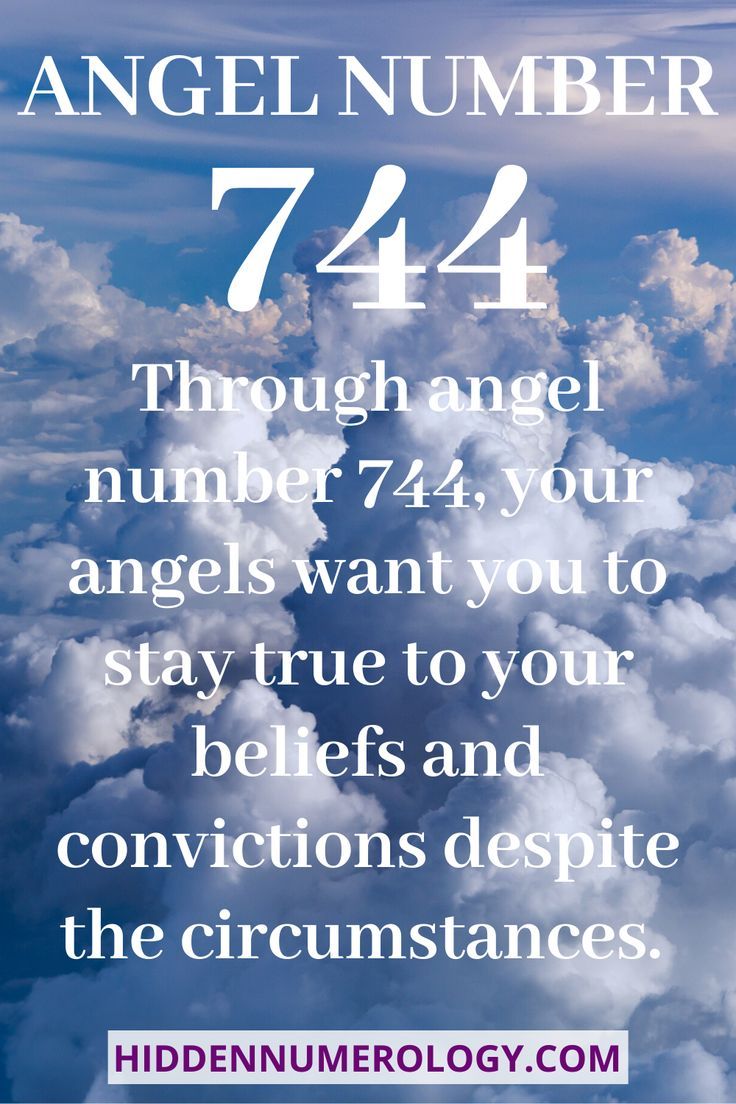 744 angel number meaning love