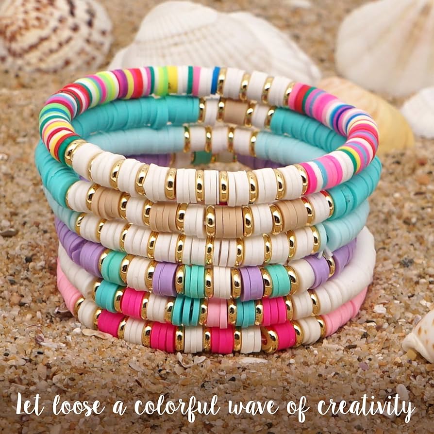 bracelet clay beads