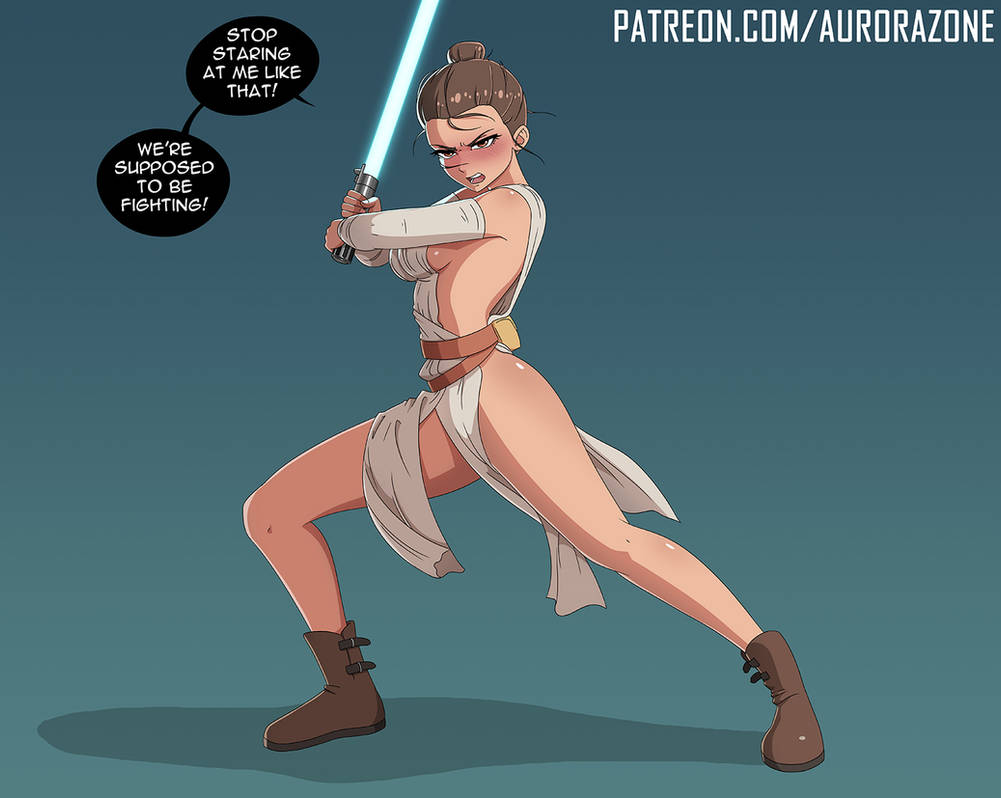 rey from star wars nude