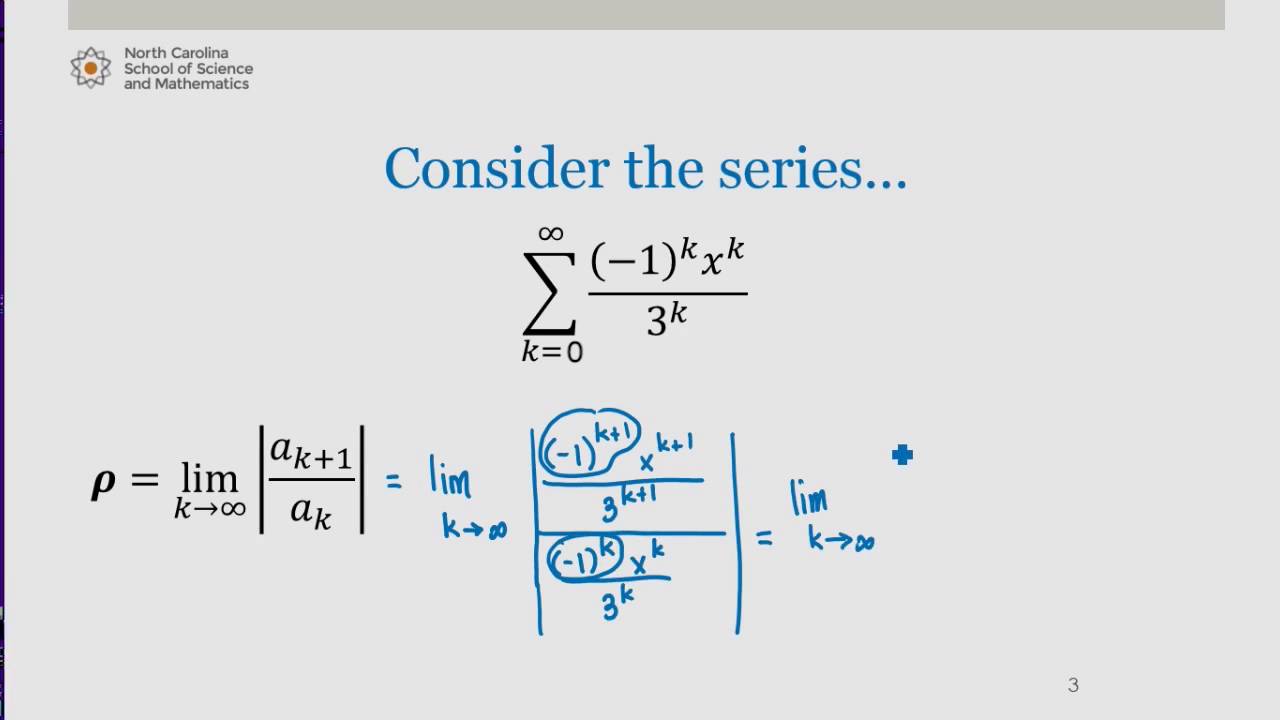 radius of convergence