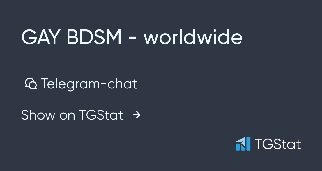 bdsm gay telegram