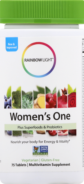 rainbow light womens one plus superfoods and probiotics