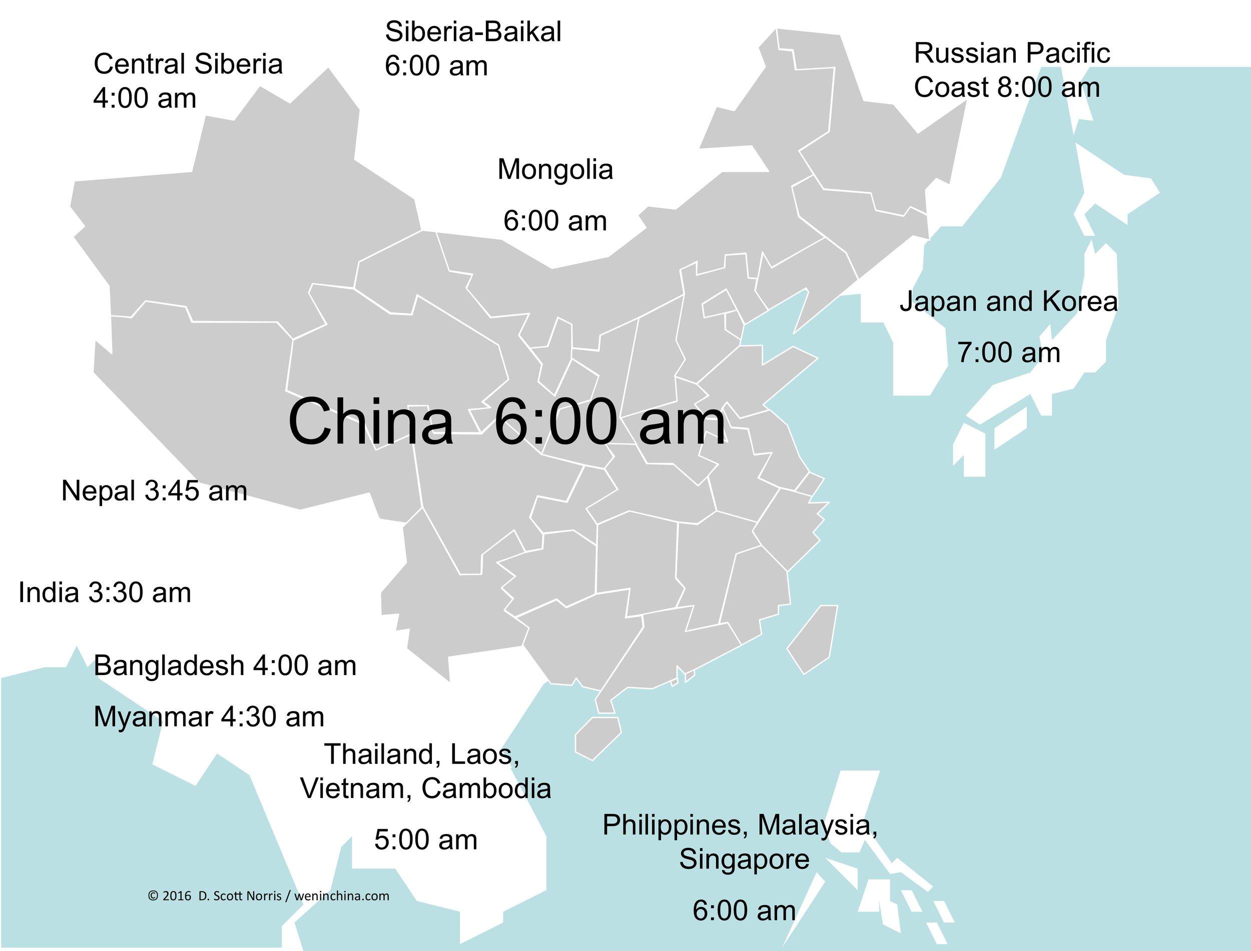 chinese time zone