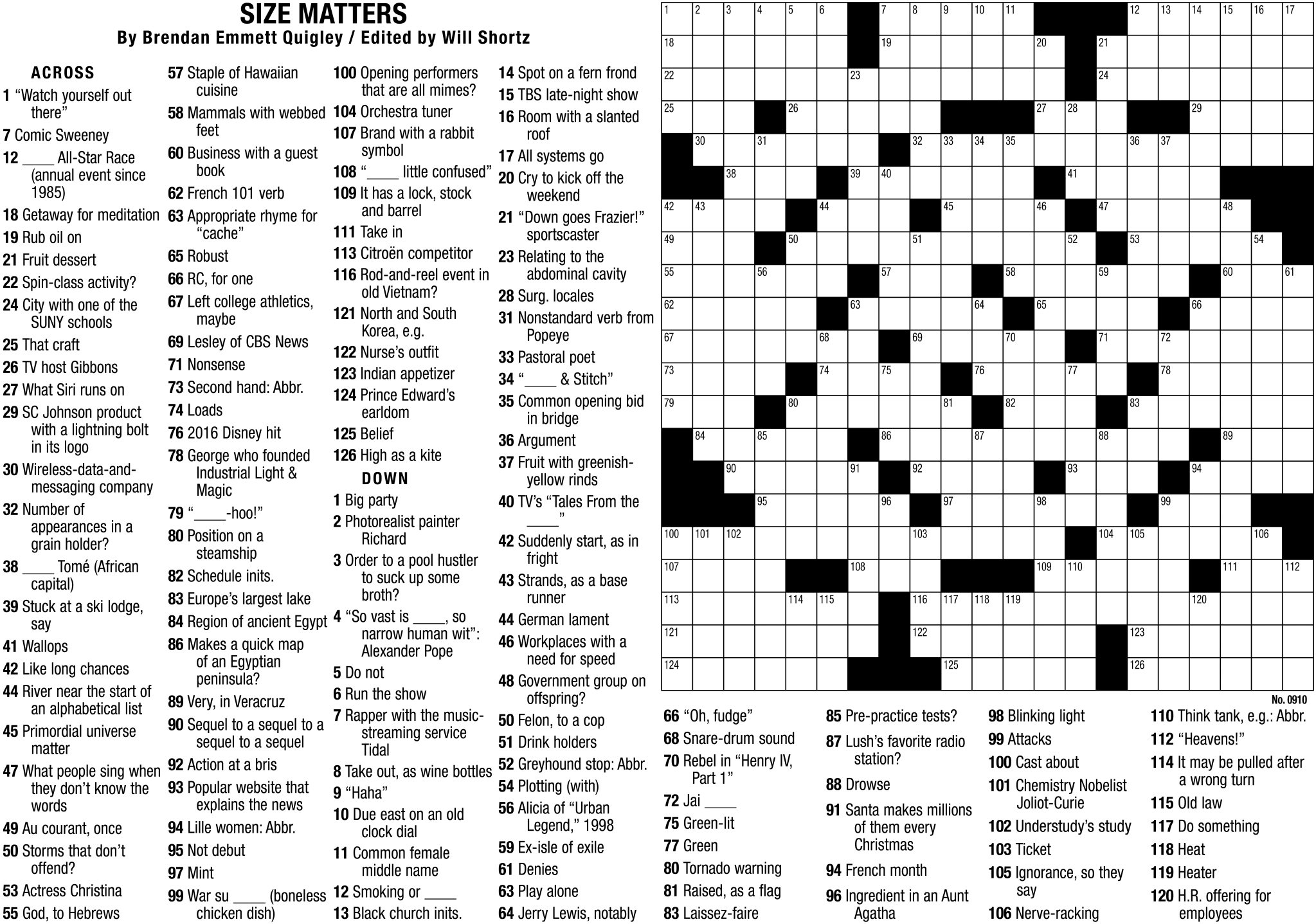 crosswords ny times