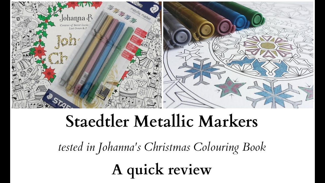 staedtler metallic marker review