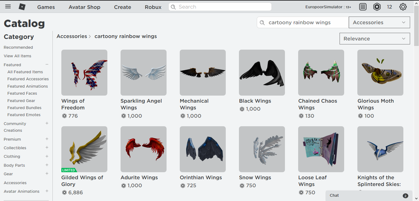 catalog roblox