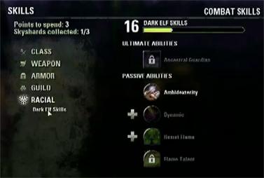 eso online skills