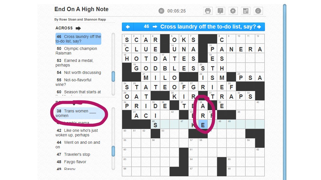 seattle nytimes crossword