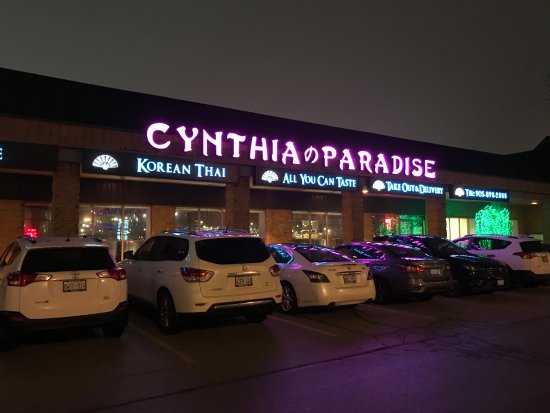 cynthias paradise restaurant