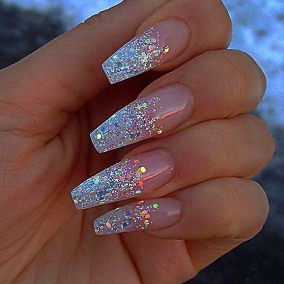 sparkly nail ideas