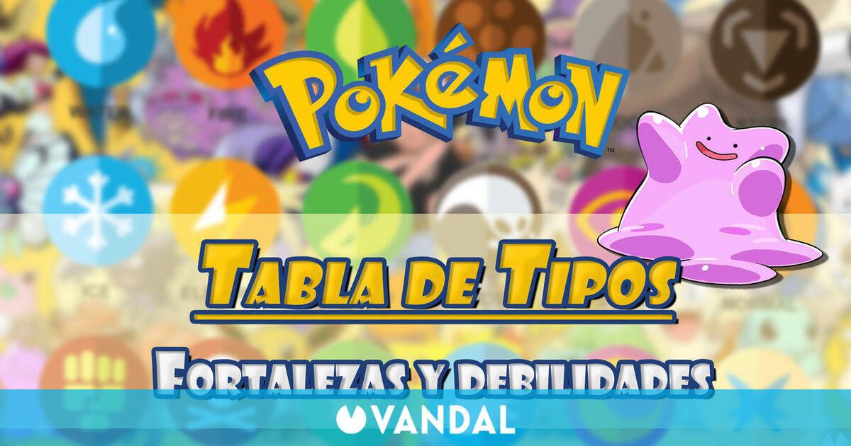 que tipos de pokemon le ganan a otros