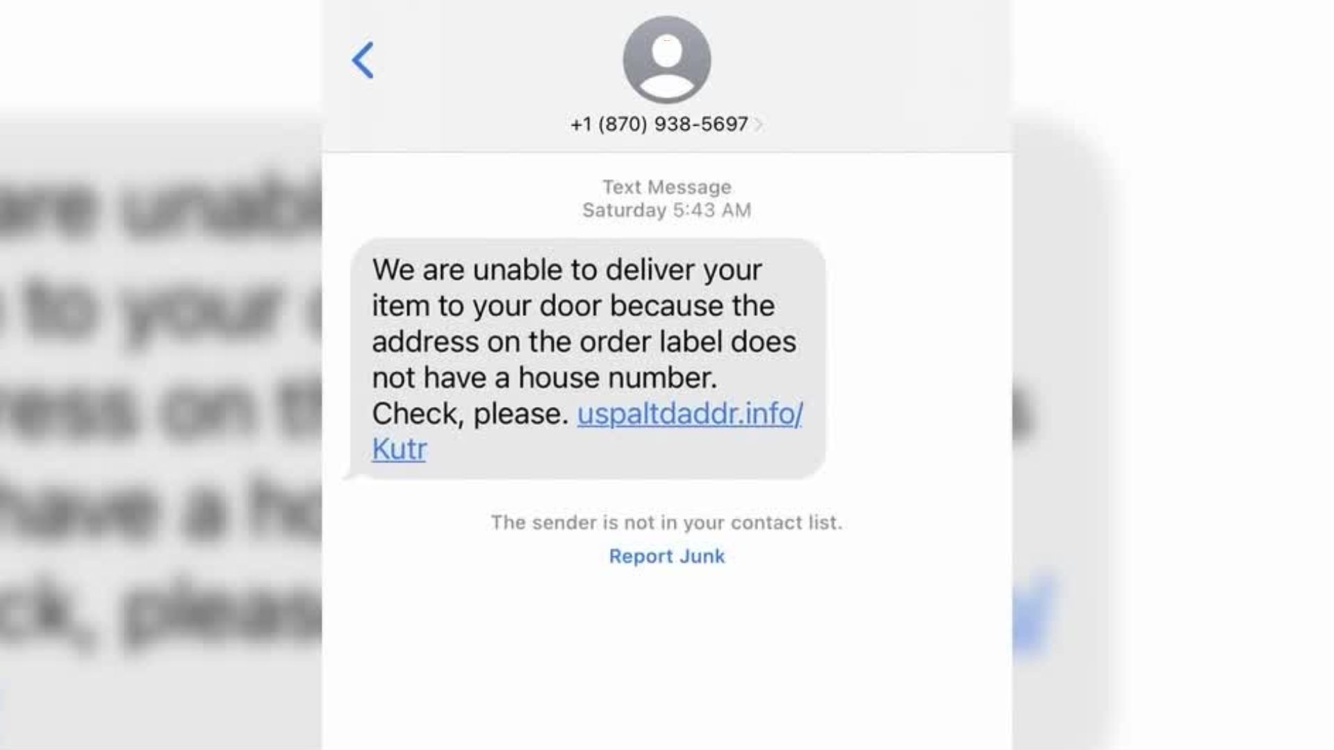 usps scam on package redelivery fees