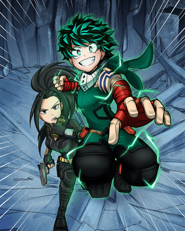 izuku x momo