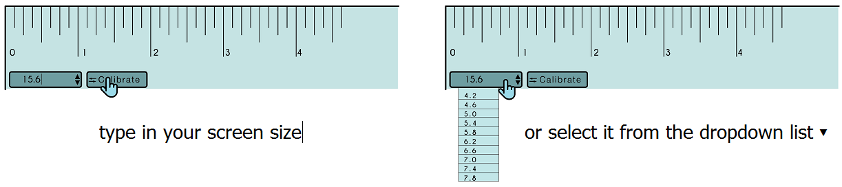 5.4cm in inches